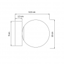 Applique design en verre