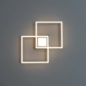 Plafonnier en métal léger et design