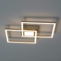 Grand plafonnier rectangulaire LED