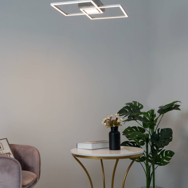 Plafonnier dimmable en trois étapes