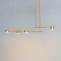Luminaire double barre verticales