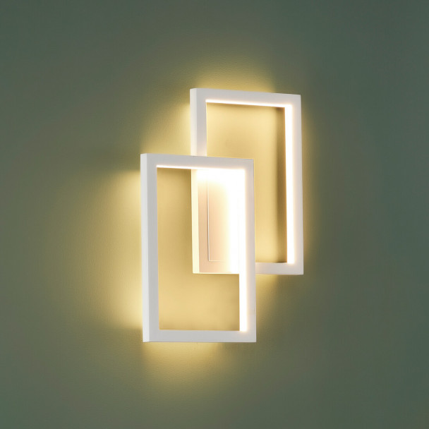 Petit plafonnier moderne blanc