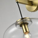 Applique murale globe suspendu design - Milenzo