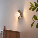 Luminaire mural marron bois moderne - Aurema