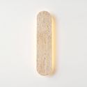 Applique murale en travertin naturel LED 5W - Adrian