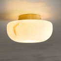 Éclairage tendance en albâtre naturel 20 cm - Liam