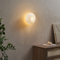 Éclairage tendance en albâtre naturel 20 cm - Liam