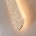 Applique murale en travertin naturel LED 5W - Adrian