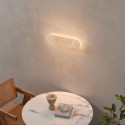 Applique murale en travertin naturel LED 5W - Adrian