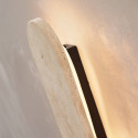 Applique murale en travertin naturel LED 5W - Adrian
