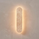 Applique murale en travertin naturel LED 5W - Adrian