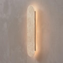 Applique murale en travertin naturel LED 5W - Adrian