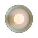 Applique murale céramique vert d'eau et verre opalin 27 cm - Azélie