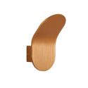 Petite applique dorée 18 cm avec éclairage indirect 6W- Nils