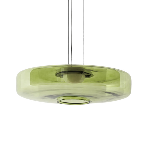 Suspension LED contemporaine avec disque en...