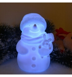 Bonhomme de neige LED 2