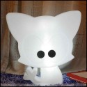 Grand chat lumineux 