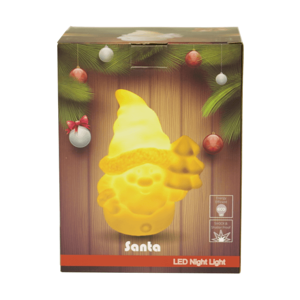 Père noël lumineux 