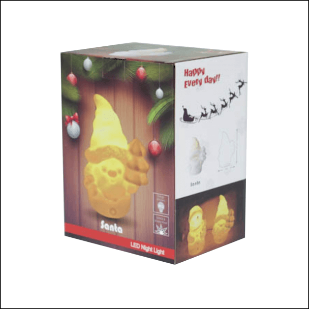 Père noël lumineux 